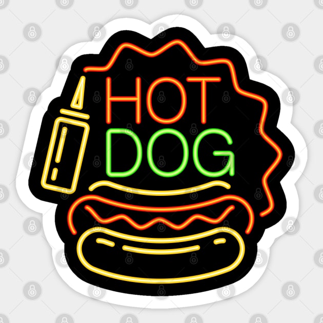 Hot Dog Sticker by Purwoceng